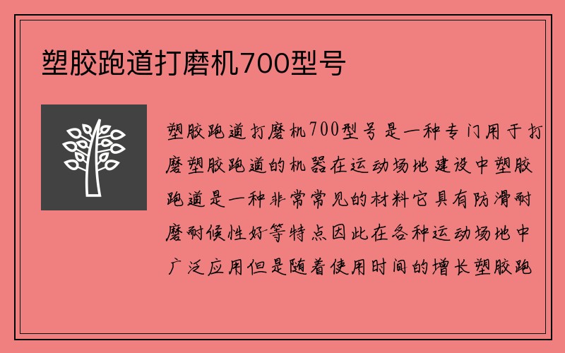 塑胶跑道打磨机700型号